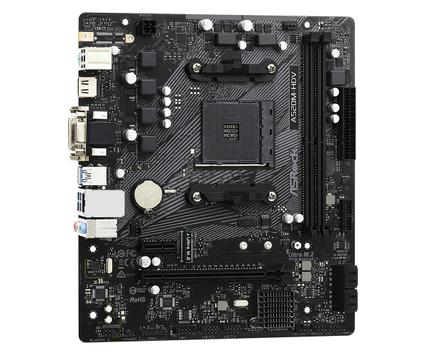 ASRock A520M-HDV - hovedkort - mikro ATX - Socket AM4 - AMD A520 (90-MXBE50-A0UAYZ)