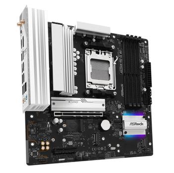 ASROCK A620AM PRO RS WIFI Bundkort - AMD A620A - AMD AM5 socket - DDR5 RAM - Micro-ATX (90-MXBSW0-A0UAYZ)