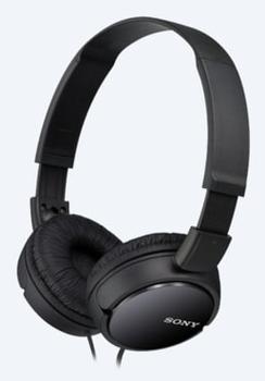 SONY MDR-ZX110AP Headphones with mic full size wired 3.5 mm jack black (MDRZX110APB.CE7)