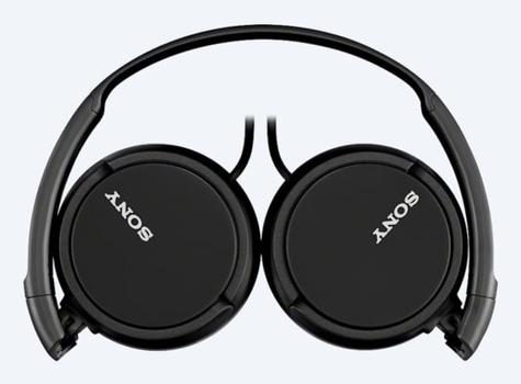 SONY MDR-ZX110AP Headphones with mic full size wired 3.5 mm jack black (MDRZX110APB.CE7)