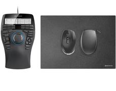 3DCONNEXION SpaceMouse Enterprise Kit 2 RF Wireless + USB Type-A