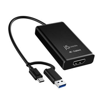 J5 CREATE 4K HDMI CAPTURE ADAPTER   CABL (JVA11-N)