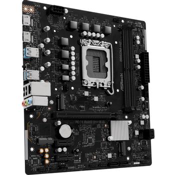 ASROCK B860M-H2 Hovedkort LGA 1851, micro ATX, B860, DDR5, 1x PCIe 4.0, 2x M.2 (90-MXBS00-A0UAYZ)