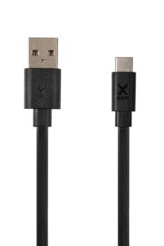 XTORM fladt USB-C kabel, USB-C: Han (582290058)