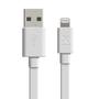 XTORM fladt lightning kabel, USB-A: