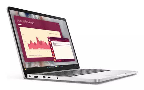 DELL Pro 14 PC14250 Intel Core Ultra 7 255U Laptop 35,6 cm (14") Full HD+ 16 GB DDR5-SDRAM 512 GB SSD Wi-Fi 6E (802.11ax) Windows 11 Pro Deutsch Platin (VN39G)