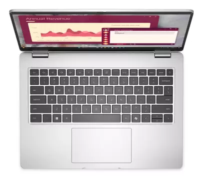 DELL Pro 14 PC14250 Intel Core Ultra 7 255U Laptop 35,6 cm (14") Full HD+ 16 GB DDR5-SDRAM 512 GB SSD Wi-Fi 6E (802.11ax) Windows 11 Pro Deutsch Platin (VN39G)