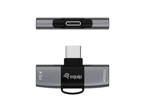 EQUIP 2 In 1 Usb-C Otg Adapter, Pd  (133479)