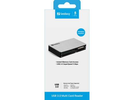 SANDBERG USB 3.0 Multi Card Reader (133-73)