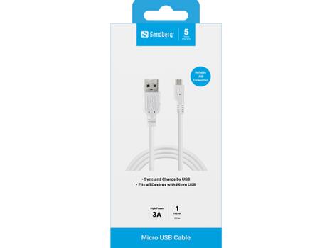 SANDBERG USB-A>MicroUSB Charge Cable 1m (440-33)