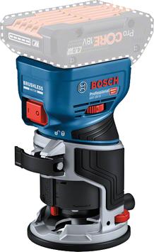 Bosch GKF 18V-8 overfres - u/batteri (06016C2003)