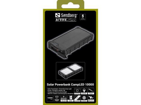SANDBERG Solar Powerbank CampLED 10000 (421-23)