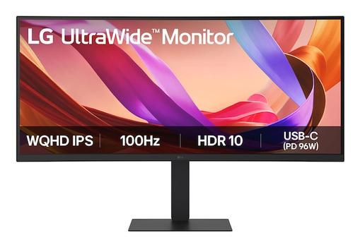 LG 34"" UltraWide 34U650A | 3440x1440 | IPS | Curved 3800R | 5ms | 100Hz | 2Ã¥r (34U650A-B)