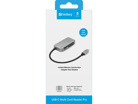 SANDBERG USB-C Multi Card Reader Pro (136-38)