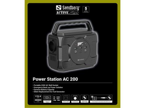 SANDBERG Power Station AC 200 (420-83)