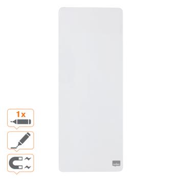 NOBO Quartet whiteboard - 140 x 360 mm - white (1903764)