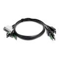 STARTECH Dual-Display KVM Cable HDMI/DP - DVI/DP