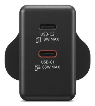 LENOVO 40AW065BUK netvoeding & inverter Auto/ Binnen 65 W Zwart (40AW065BUK)