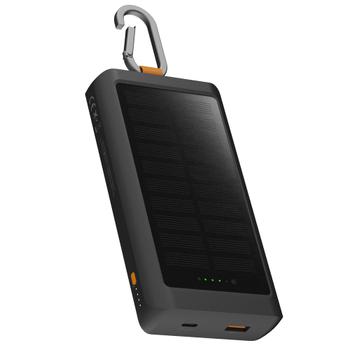 XTORM Solar USB-C Power Bank 10.000mAh/ 15W with Flashlight Black (XG2S101)