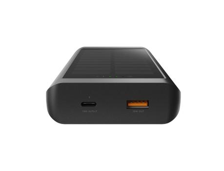 XTORM Solar USB-C Power Bank 10.000mAh/ 15W with Flashlight Black (XG2S101)