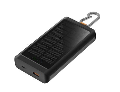 XTORM Solar USB-C Power Bank 10.000mAh/ 15W with Flashlight Black (XG2S101)