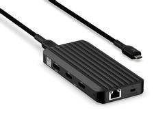 UNISYNK 10 Port USB-C Multi Display Hub V3 140W Black