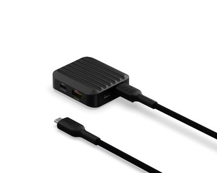 UNISYNK 4 Port USB-C Hub V3 140W Black (10484)