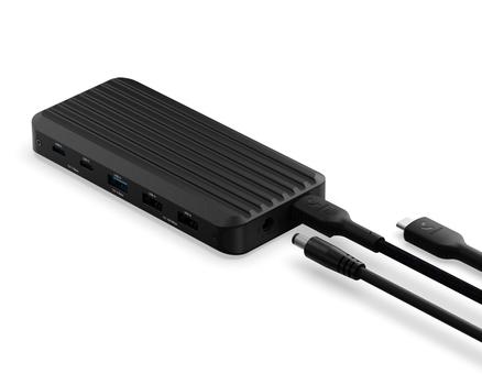 UNISYNK 10 Port USB-C Multi Display Docking Station V3 100W Black (10482)