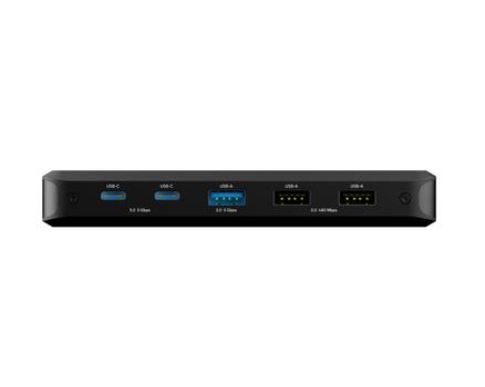UNISYNK 10 Port USB-C Multi Display Docking Station V3 100W Black (10482)