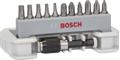 BOSCH Skruebitsæt inklusive bitholder med 11 dele PH1 PH2 PH3 PZ1 PZ2 PZ3 T10 T15 T20 T25 T30 25 mm