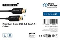 MicroConnect Premium Optic USB 3.0 A-A 15m (USB3.0AA15BOP)
