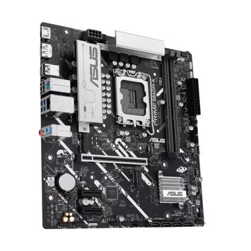 ASUS PRIME B860M-K - Motherboard - micro ATX - LGA1851 Socket - B860 Chipset - USB 3.2 Gen 2, USB 3.2 Gen 1, USB-C 3.2 Gen 1 - 2.5 Gigabit LAN - onboard graphics (CPU required) - HD Audio (8-channel) (90MB1JT0-M0EAY0)