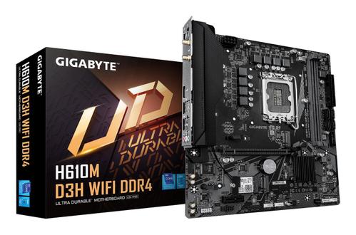 GIGABYTE Motherboard - Supports 14Th (H610M D3H WIFI DDR4)
