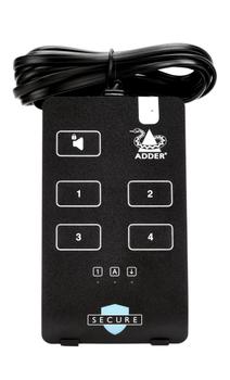 ADDER TECH Secure 4-port Remote Control (AS-4RCU)