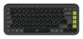 LOGITECH POP ICON KEYS GRAPHITE - PAN - NORDIC-613 WRLS