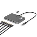 STARTECH Dockningsstation - för laptop - USB-C - 4 x HDMI - TAA-kompatibel
