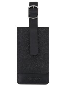 SAMSONITE Leather Tag, Black (155594-1041)