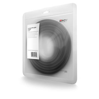 LINDY S/FTP PacthCord Cat7. RJ45 Plug. Black. 0.5m Factory Sealed (47306)