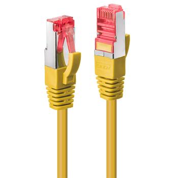 LINDY S/FTP PatchCord Cat6. CU. Yellow. 3.0m Factory Sealed (47765)