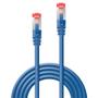 LINDY S/FTP PatchCord Cat6. CU. Blue. 3.0m Factory Sealed (47720)