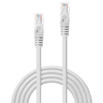 LINDY U/UTP PatchCord Cat6. CCA. White. 2.0m Factory Sealed (48203)