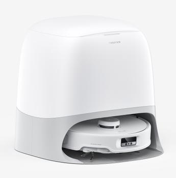 Roborock Qrevo Curv Robotstøvsuger Uttrekkbare sidebørster,  Intelligent taleassistent,  AdaptiLift understell (QRC02-00)