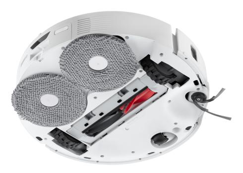 Roborock Qrevo Curv Robotstøvsuger Uttrekkbare sidebørster,  Intelligent taleassistent,  AdaptiLift understell (QRC02-00)