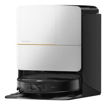 Roborock Saros Z70 Robotstøvsuger (sølv) OmniGrip mekanisk arm, Automatisk tømme- og rensestasjon,  22000Pa, AdaptiLift fo (SZ7002-00)