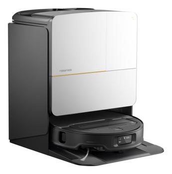 Roborock Saros Z70 Robotstøvsuger (sølv) OmniGrip mekanisk arm, Automatisk tømme- og rensestasjon,  22000Pa, AdaptiLift fo (SZ7002-00)