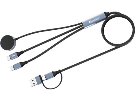 SANDBERG 3in1 Travel Charge Cable 100W (441-69)