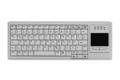 CONTOUR DESIGN INDUSTRY 4.0 COMPACT ULTRAFLAT TOUCHPAD KEYBOARD USB LIGHT GREY PERP