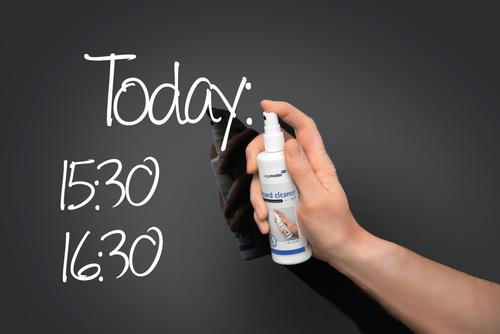 LEGAMASTER glassboard 90x120cm black (7-104654)