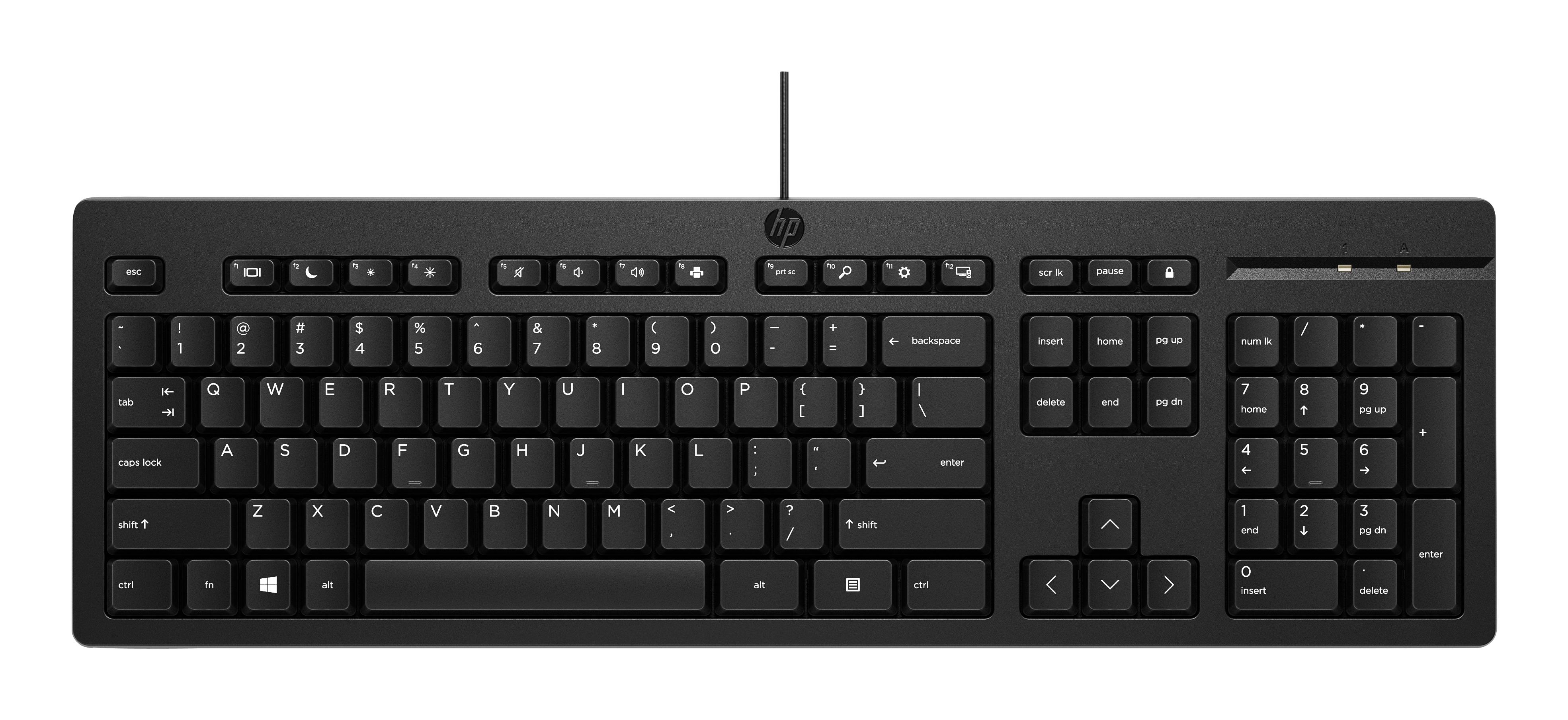 125 - Tastatur - USB - Spansk - for  34  Elite Mobile Thin Client mt645 G7  Laptop 15  Pro Mobile Thin Client mt440 G3