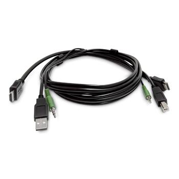 STARTECH HDMI KVM Cable USB 2.0 3.5mm TAA (SKHDMMKVM-06-TAA)
